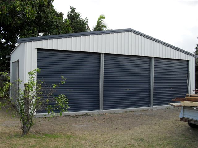 Triple Garage Shed Kits Brisbane : Sheds Galore